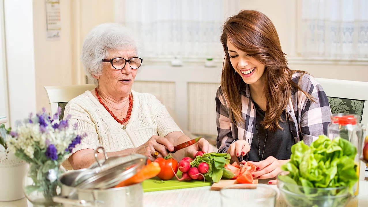 Ernährung in der Grundpflege - Pflegedienst in Berlin